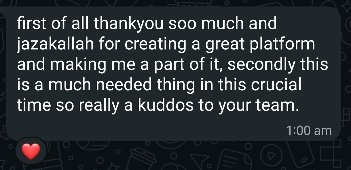 Student testimonial 5